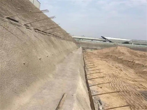 台儿庄河道边坡加固